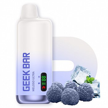 GEEKBAR Meloso Ultra 10000 POD-1 "Малина, черника, лед" 20 HARD